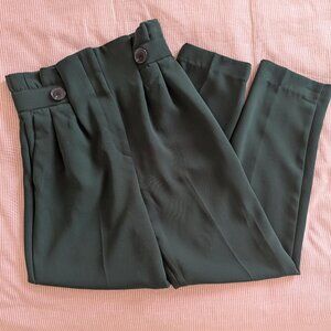 Forest green dress pants